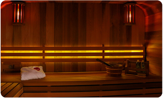 sauna led verlichting kleuren therapie geel tevredenheid blog